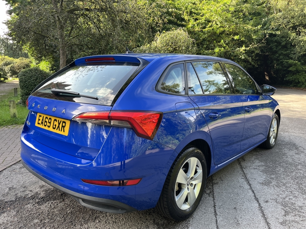 Skoda Scala Hatchback Blue #3