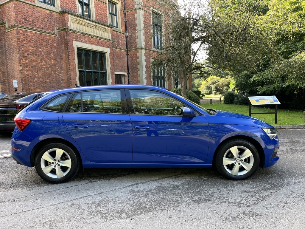 Skoda Scala Hatchback Blue #2