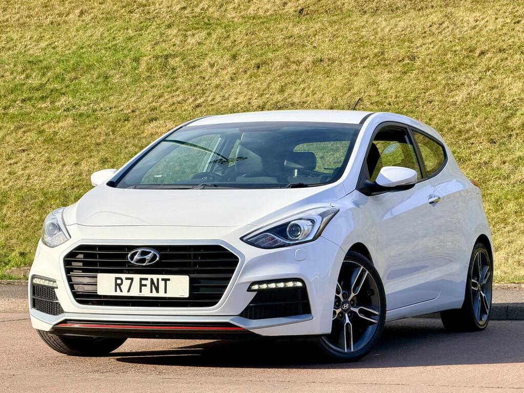 Hyundai I30 Turbo White #4