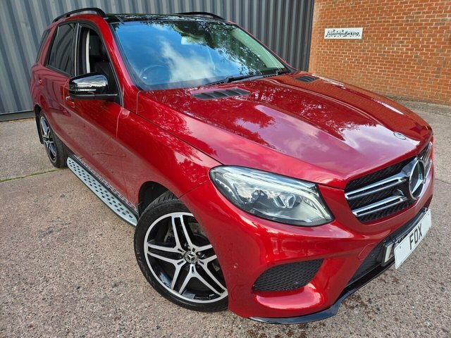Mercedes-Benz GLE Class 2017 2.1 Gle250d Amg Line Premium Plus Suv D Red #4