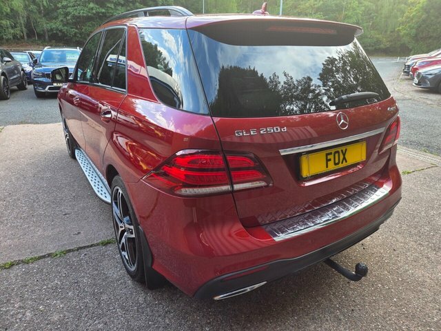 Mercedes-Benz GLE Class 2017 2.1 Gle250d Amg Line Premium Plus Suv D Red #6