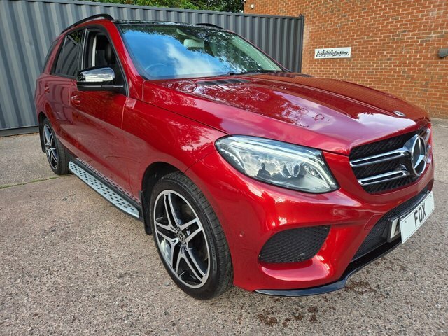 Mercedes-Benz GLE Class 2017 2.1 Gle250d Amg Line Premium Plus Suv D Red #2