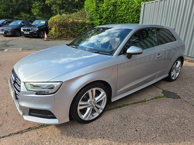 Audi A3 2017 2.0 Tfsi S Line Hatchback S Tronic Silver #3