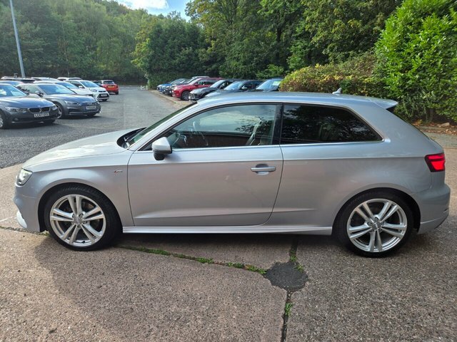 Audi A3 2017 2.0 Tfsi S Line Hatchback S Tronic Silver #2