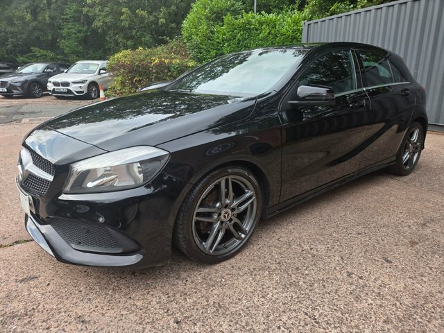 Mercedes-Benz A Class 2018 1.6 A160 Amg Line Hatchback Black #5