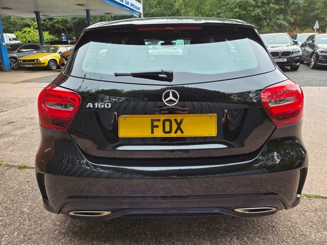 Mercedes-Benz A Class 2018 1.6 A160 Amg Line Hatchback Black #6