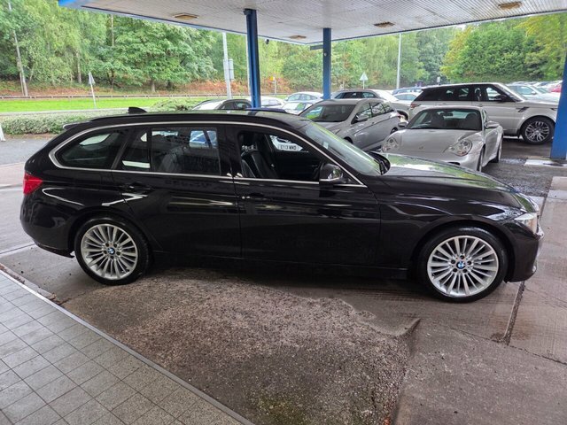 BMW 3 Series 2.0 320D Luxury Touring Euro 5 Black #5
