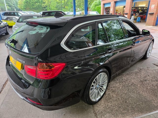 BMW 3 Series 2.0 320D Luxury Touring Euro 5 Black #4