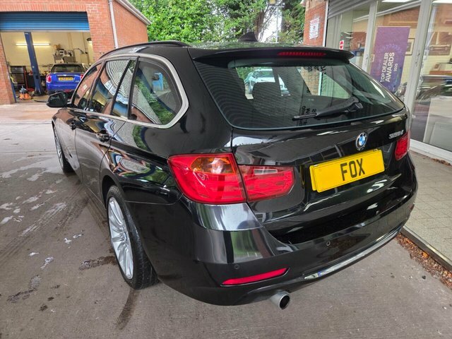 BMW 3 Series 2.0 320D Luxury Touring Euro 5 Black #2