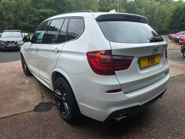 BMW X3 2.0 20D M Sport Suv Xdrive Euro 6 White #5