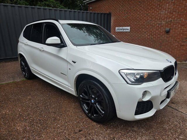 BMW X3 2.0 20D M Sport Suv Xdrive Euro 6 White #2