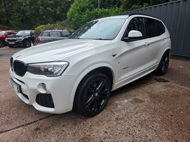 BMW X3 2.0 20D M Sport Suv Xdrive Euro 6 White #4