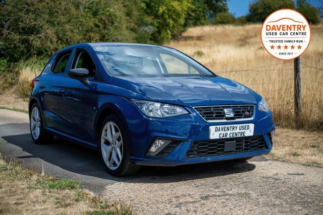 Seat Ibiza 2018 1.0 Tsi Fr Hatchback Euro 6 Blue