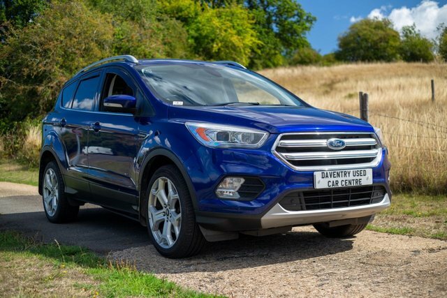 Ford Kuga 2017 2.0 Tdci Titanium X Suv Powershift Blue