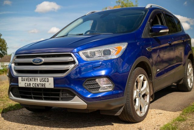 Ford Kuga 2017 2.0 Tdci Titanium X Suv Powershift YL17ZHK Blue #2