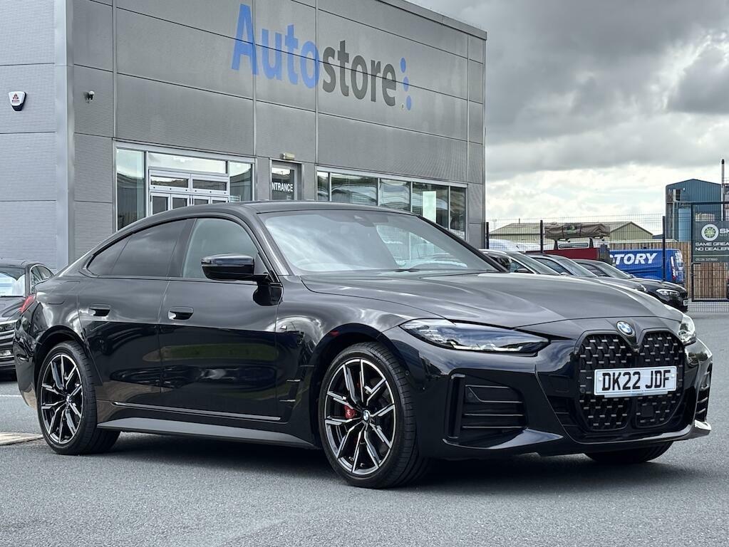 BMW 4 Series Gran Coupe 2.0 420D Mht M Sport Euro 6 Ss Black #3
