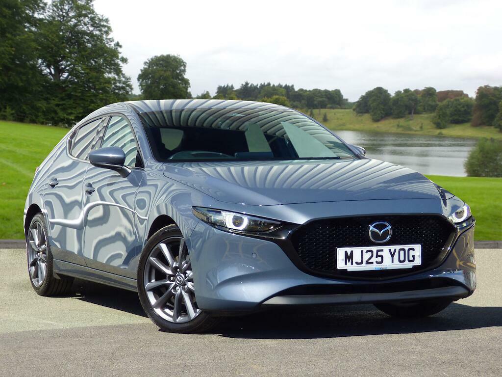 Mazda 3 2.5 E-skyactiv-g Mhev Exclusive-line Euro 6 Ss MJ25YOG Grey #2