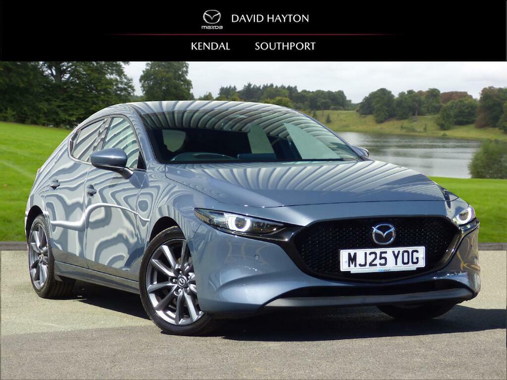 Mazda 3 2.5 E-skyactiv-g Mhev Exclusive-line Euro 6 Ss MJ25YOG Grey