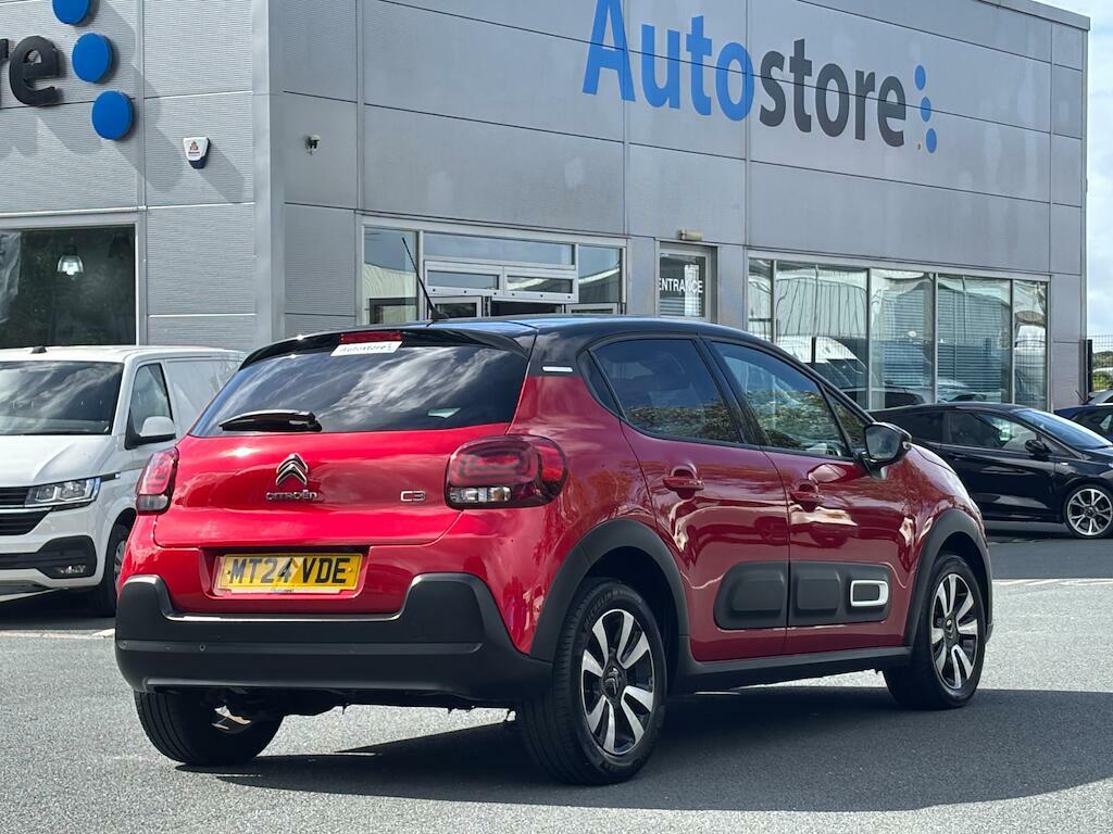 Citroen C3 1.2 Puretech Plus Eat6 Euro 6 Ss MT24VDE Red #5
