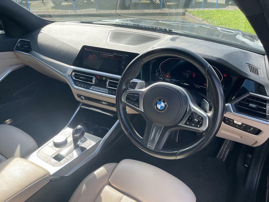 BMW 3 Series 2.0 320I M Sport Euro 6 Ss ME19HVY Black #6