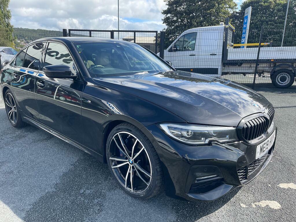 BMW 3 Series 2.0 320I M Sport Euro 6 Ss ME19HVY Black #4