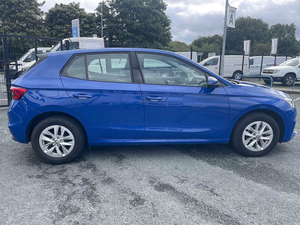 Skoda Fabia Se Comfort Blue #6