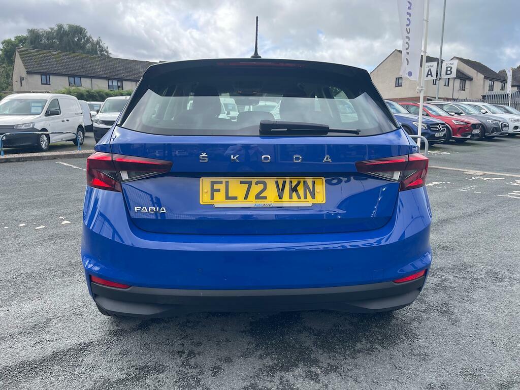 Skoda Fabia Se Comfort Blue #4