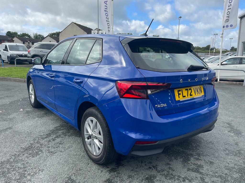 Skoda Fabia Se Comfort Blue #3