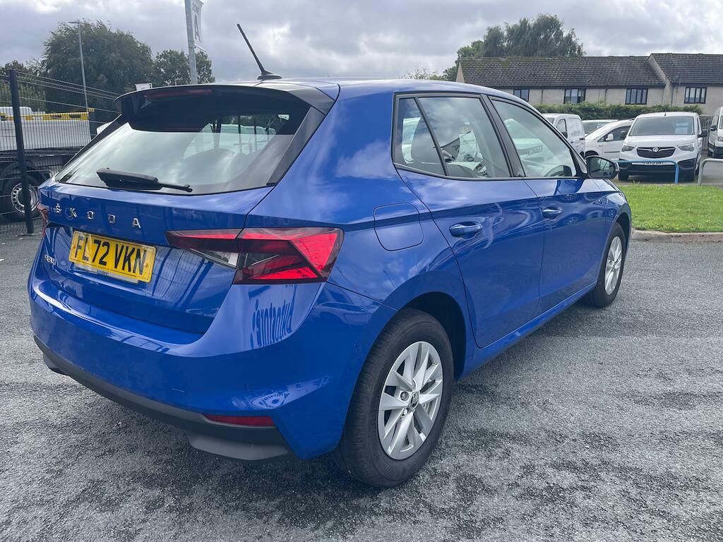 Skoda Fabia Se Comfort Blue #5