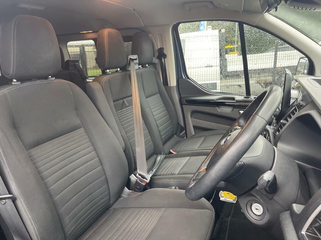 Ford Transit Custom 2.0 300 Ecoblue Limited Crew Van Double Cab Di MA23EMX Blue #6