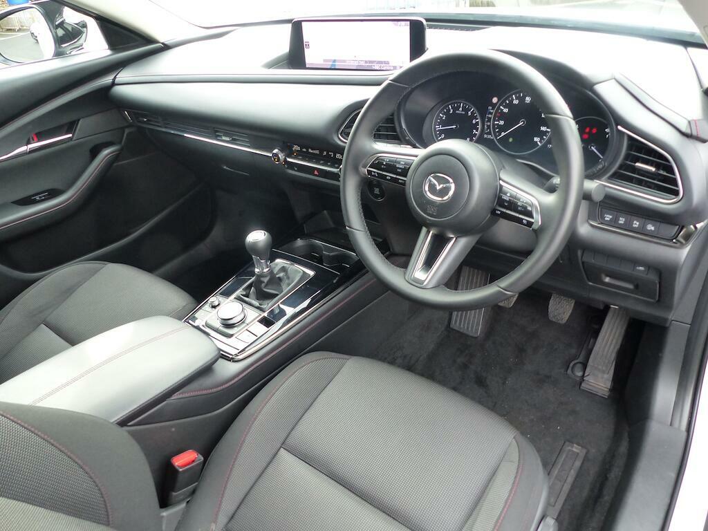 Mazda CX-30 Homura White #4