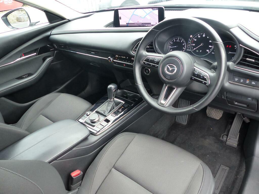 Mazda CX-30 Exclusive-line White #4