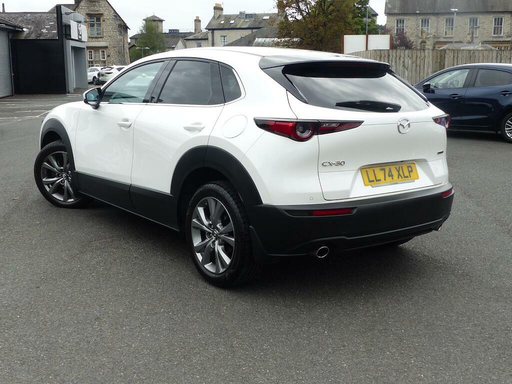 Mazda CX-30 Exclusive-line White #2