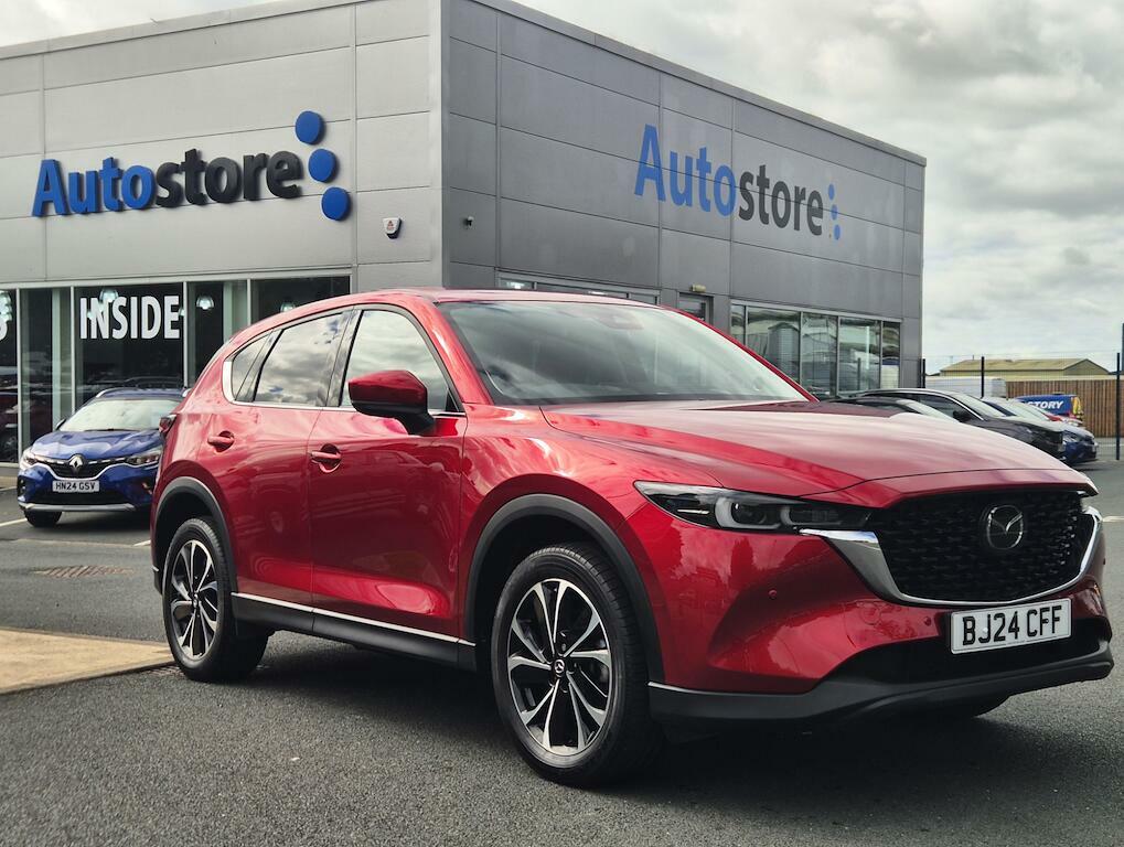 Mazda CX-5 2.2 Skyactiv-d Exclusive-line Suv Manua Red #3