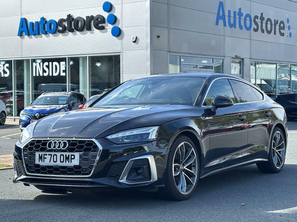 Audi A5 S Line Black