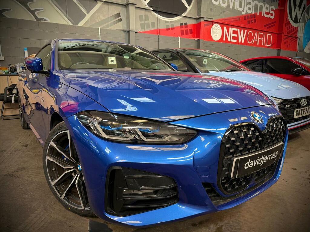 BMW 4 Series 430D Mht M Sport YF72FAU Blue