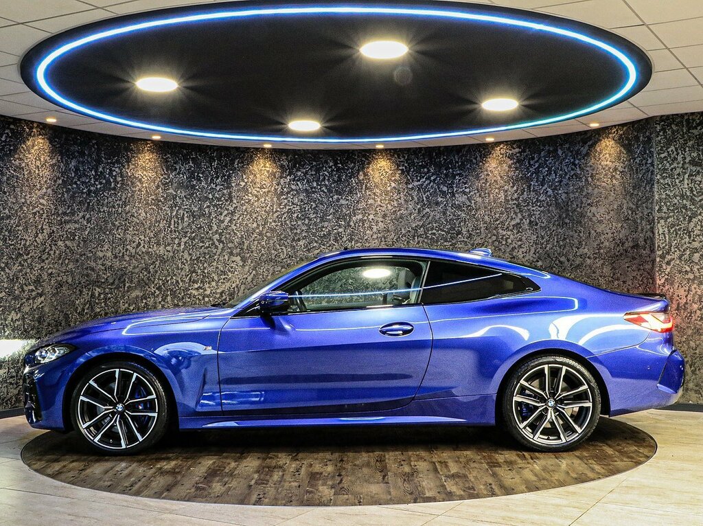 BMW 4 Series 430D Mht M Sport YF72FAU Blue #5