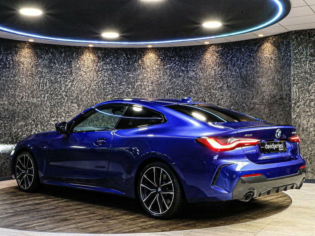 BMW 4 Series 430D Mht M Sport YF72FAU Blue #6