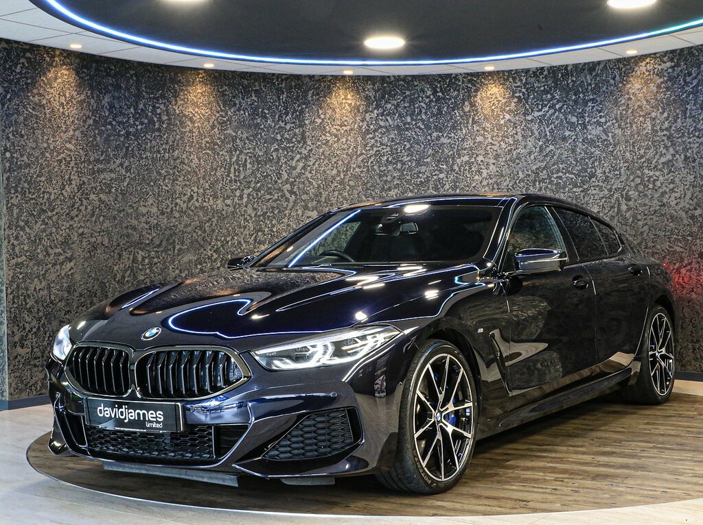 BMW 8 Series Gran Coupe 840I M Sport Black #4