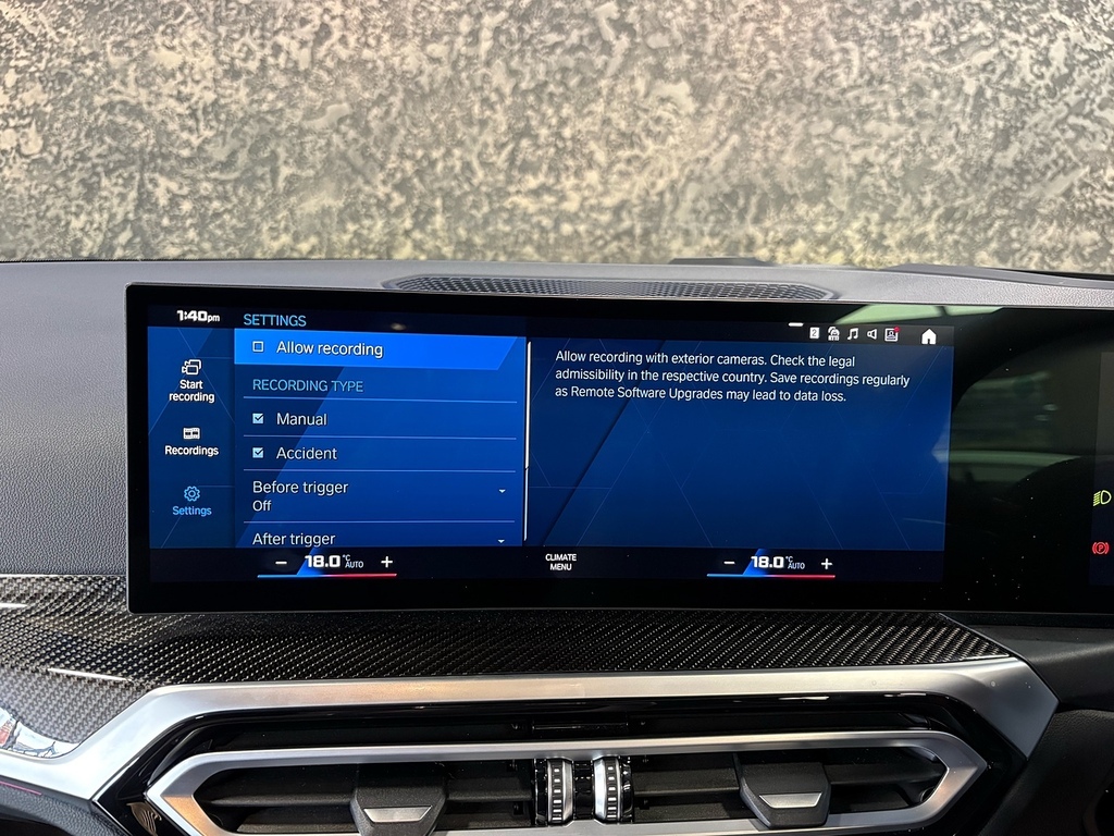 BMW M4 M4 Competition Step Red #18