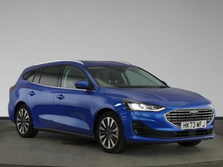 Ford Focus 1.0T Ecoboost Mhev Titanium X Estate Hy Blue