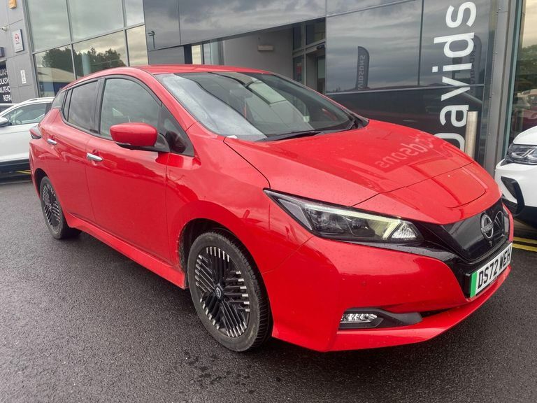 Nissan Leaf 59Kwh E Tekna Hatchback 217 Ps Red
