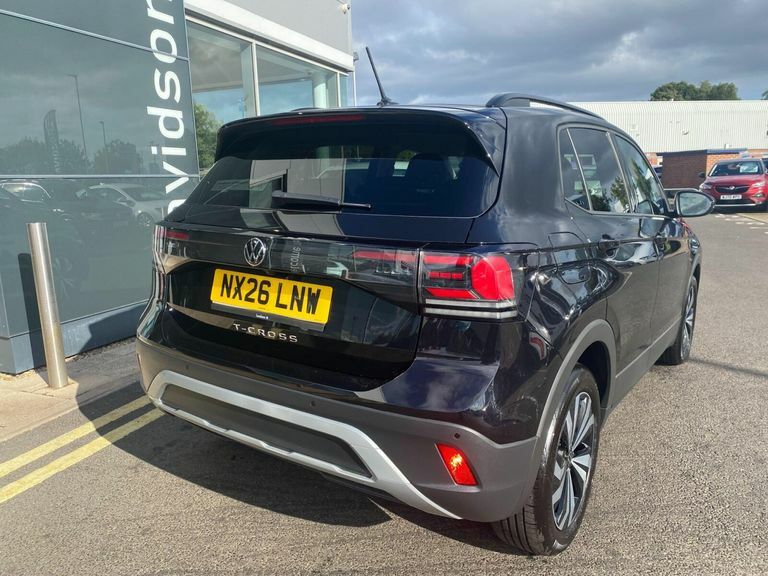 Volkswagen T-Cross 1.0 Tsi Match Suv Dsg Euro 6 Ss 115 Black #4