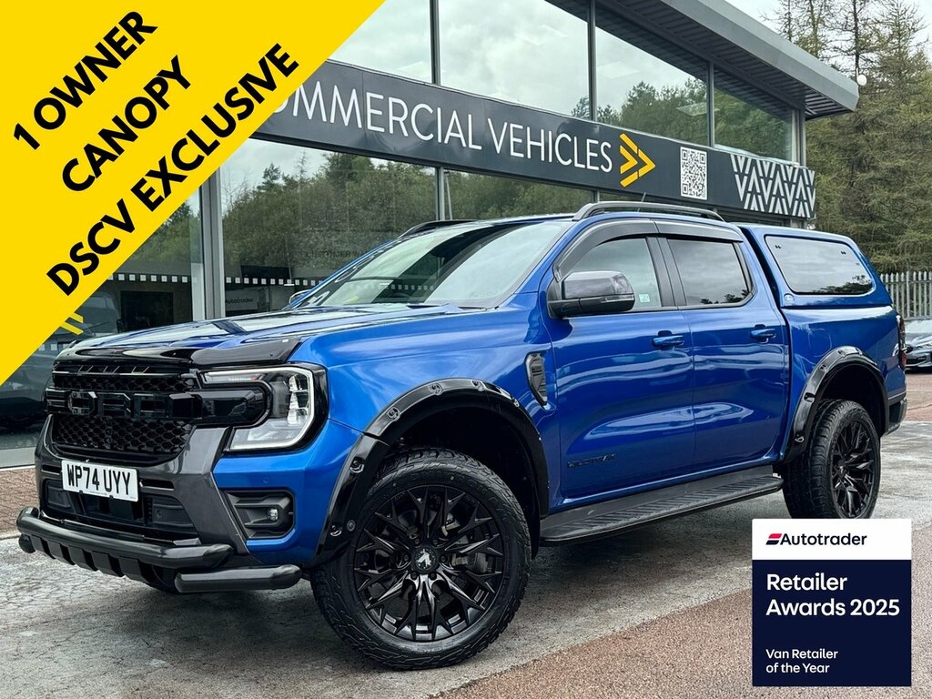 Ford Ranger 205Ps 4Wd With Dscv Exclusive Upgrades, Adaptive C Blue