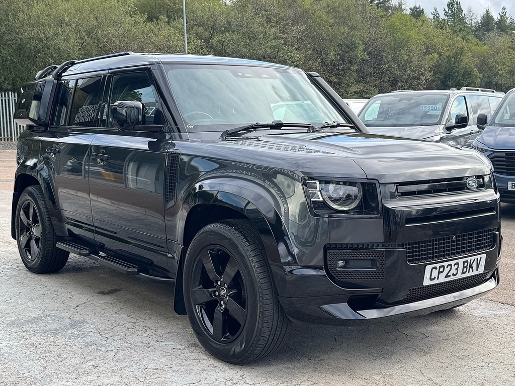 Land Rover Defender 110 D250 Mhev Se 250Ps 4Wd 5 Seater With Snorkel, Side Grey #3