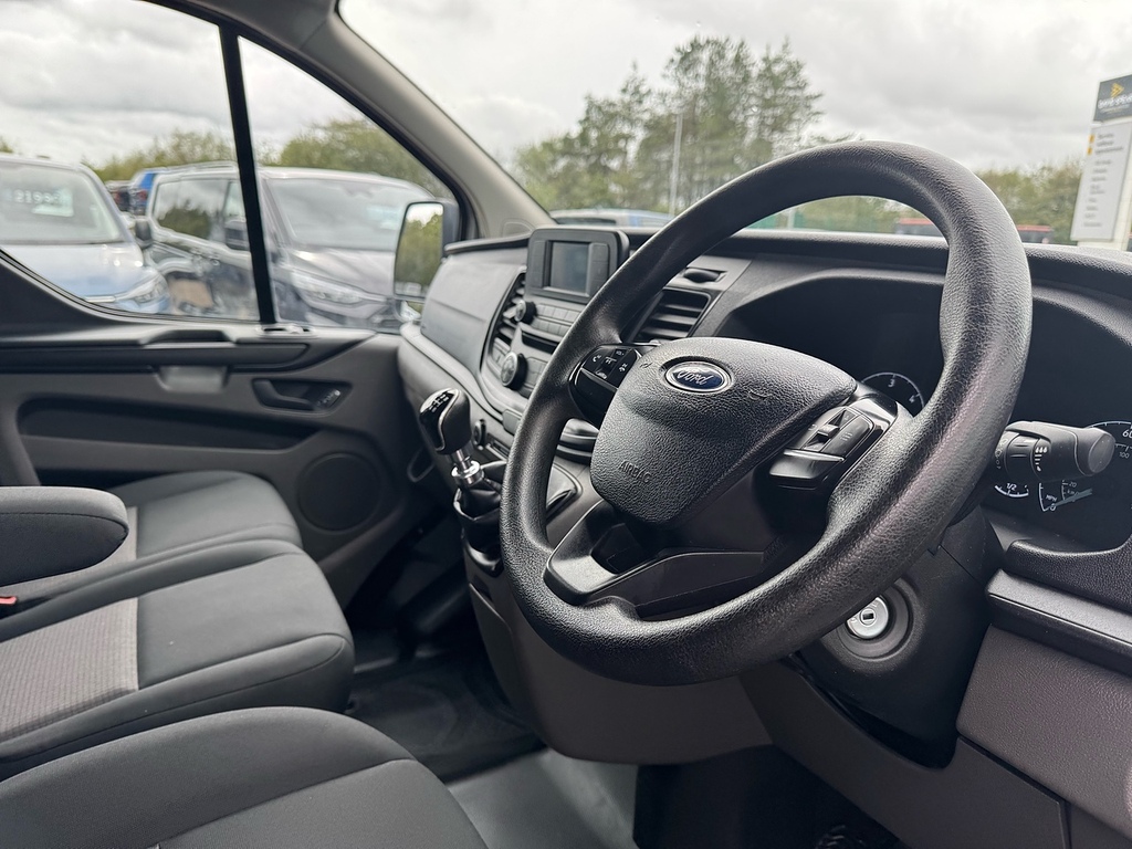 Ford Transit Custom 320 Ecoblue Leader 130Ps L2 Lwb With Ply Lined, De White #5