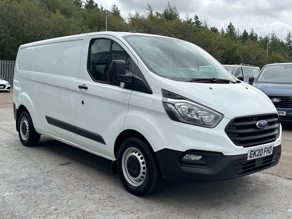 Ford Transit Custom 320 Ecoblue Leader 130Ps L2 Lwb With Ply Lined, De White #3
