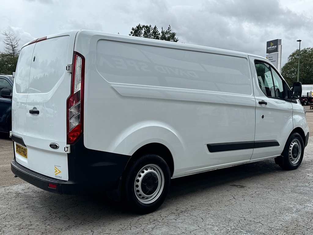 Ford Transit Custom 320 Ecoblue Leader 130Ps L2 Lwb With Ply Lined, De White #2