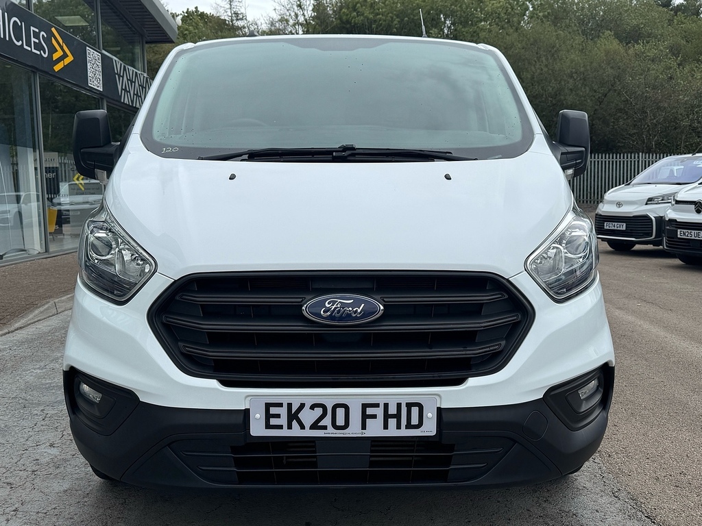 Ford Transit Custom 320 Ecoblue Leader 130Ps L2 Lwb With Ply Lined, De White #6