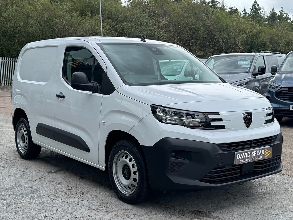 Peugeot Partner Hdi 100Ps 1000 Professional-plus Swb With Air Con, White #3